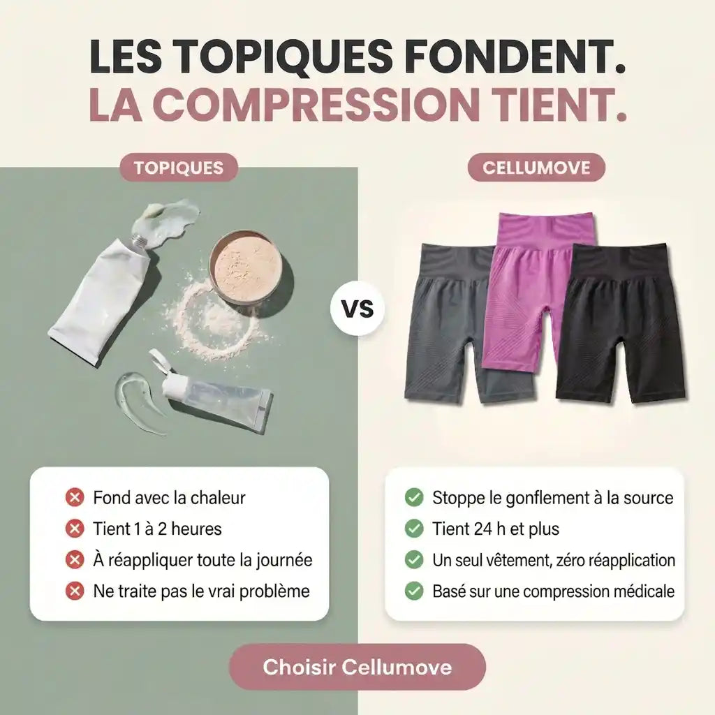 Legging court 3D Cellumove – Redéfinissez votre silhouette sans effort