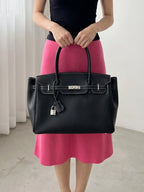 Black Jelly Firkin Bag