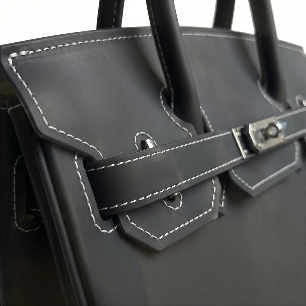 Black Jelly Firkin Bag