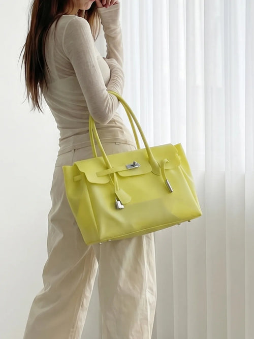 Butter Yellow Jelly Mood Bag