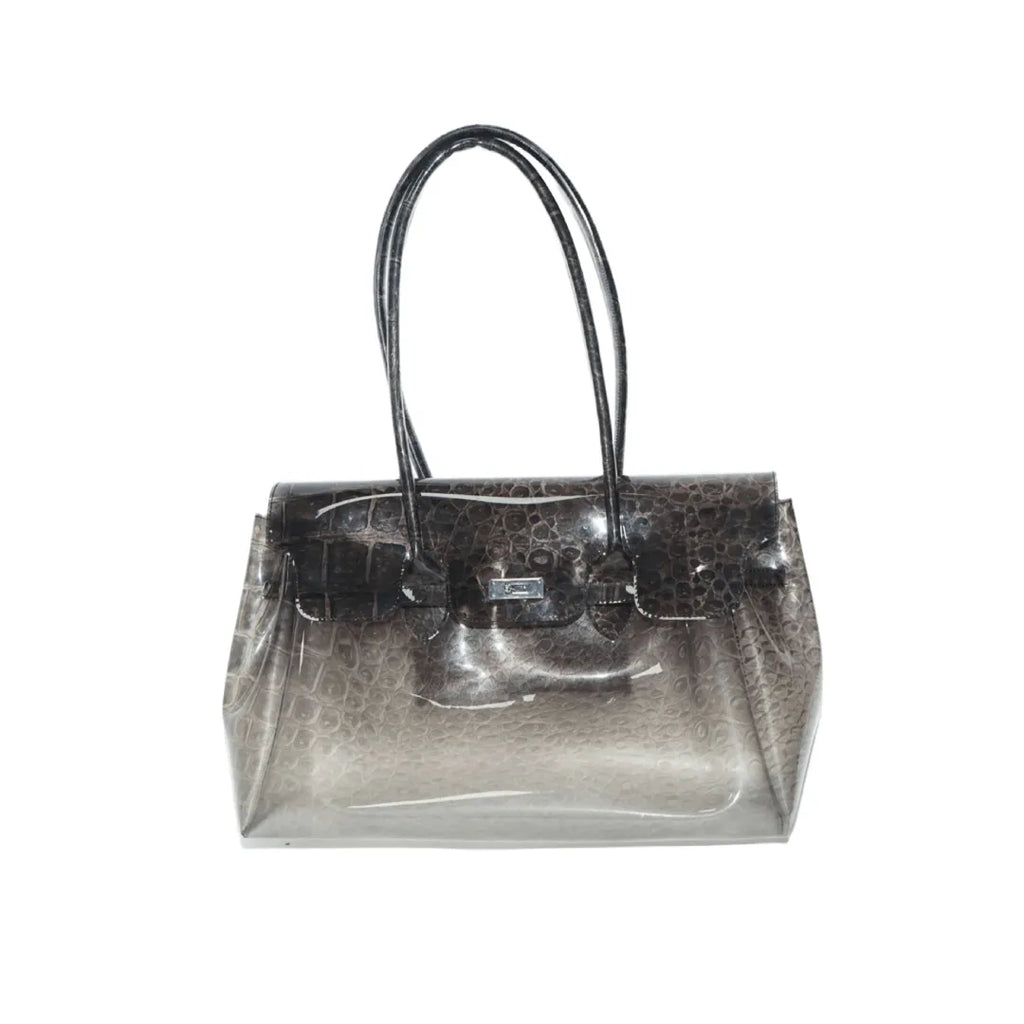Grey Croc Jelly Firkin Bag