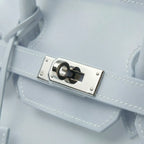 Ice Blue Jelly Tote Bag – Clear Aesthetic Y2K Handbag