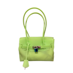 Neon Green Y2K Jelly Firkin Bag