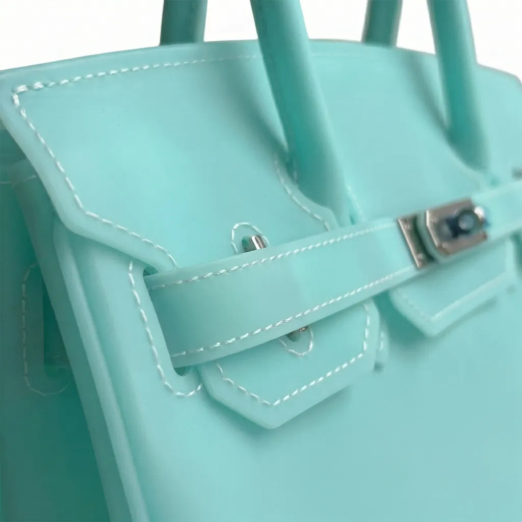 Aqua Jelly Firkin Mood Bag