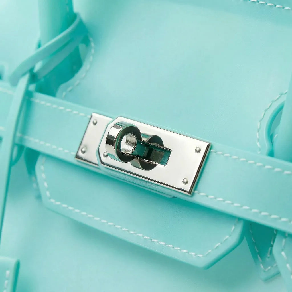 Aqua Jelly Firkin Mood Bag