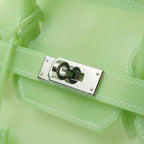 Neon Green Y2K Jelly Firkin Bag