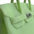 Neon Green Y2K Jelly Firkin Bag