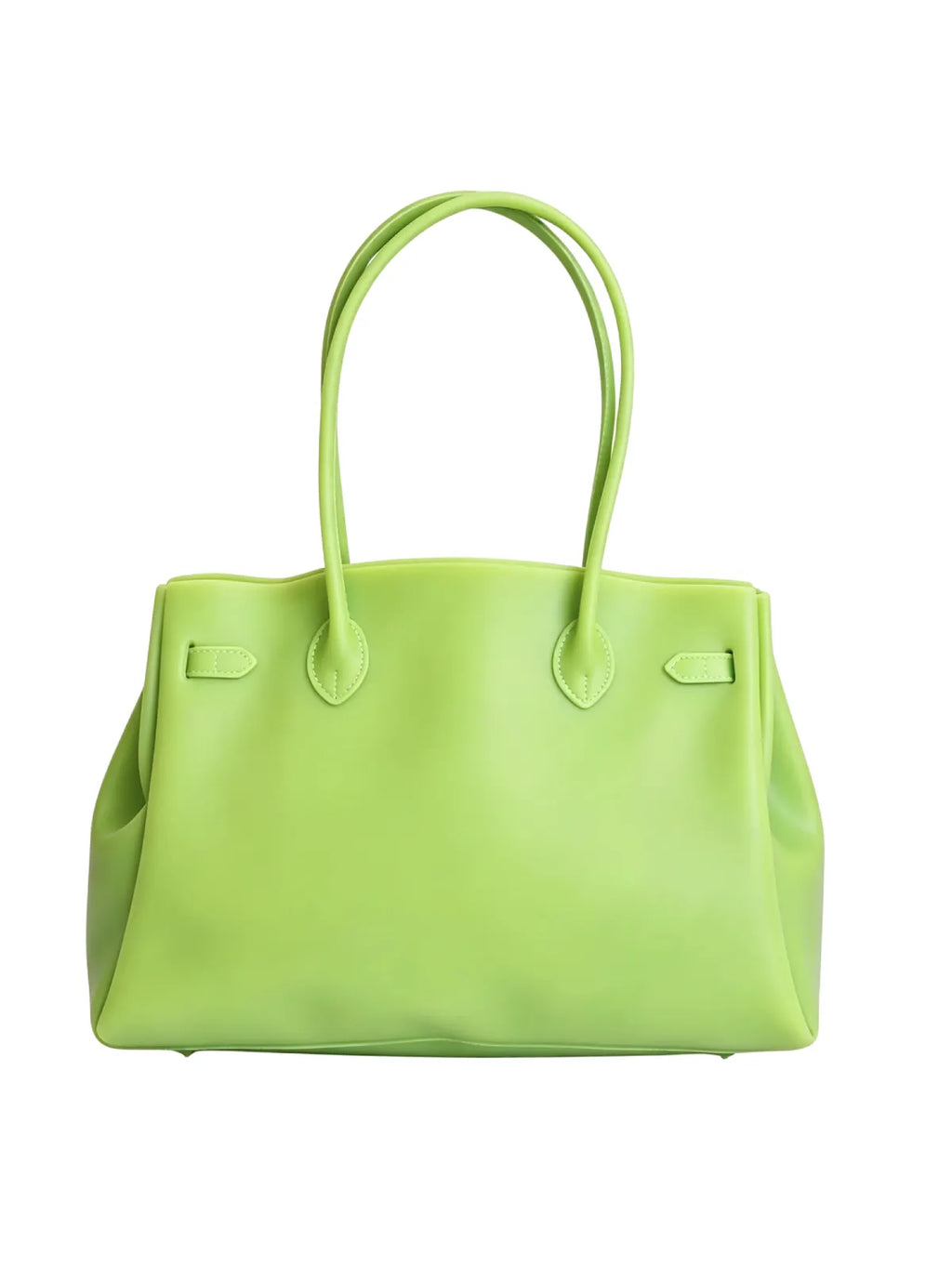 Neon Green Y2K Jelly Firkin Bag