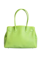 Neon Green Y2K Jelly Firkin Bag