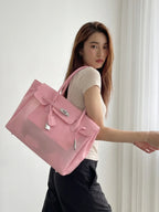 Pink Jelly Firkin Mood Bag