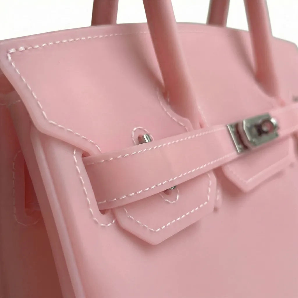 Pink Jelly Firkin Mood Bag