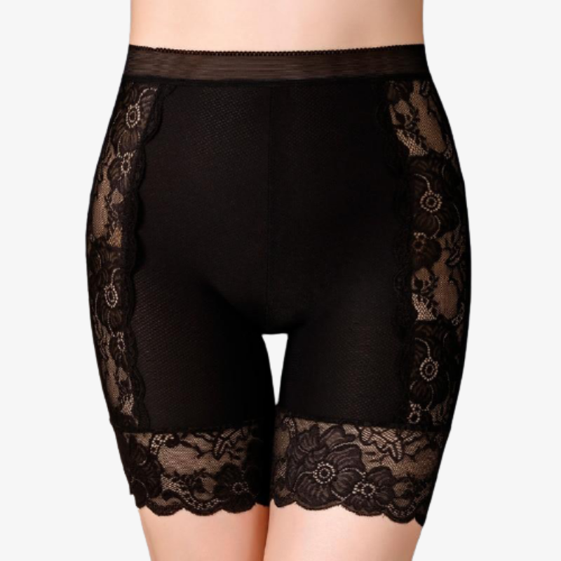 Panty confort anti-frottement dentelle