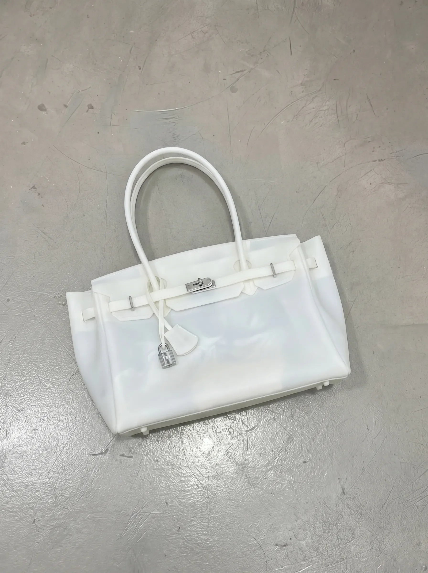 White Jelly Firkin Bag