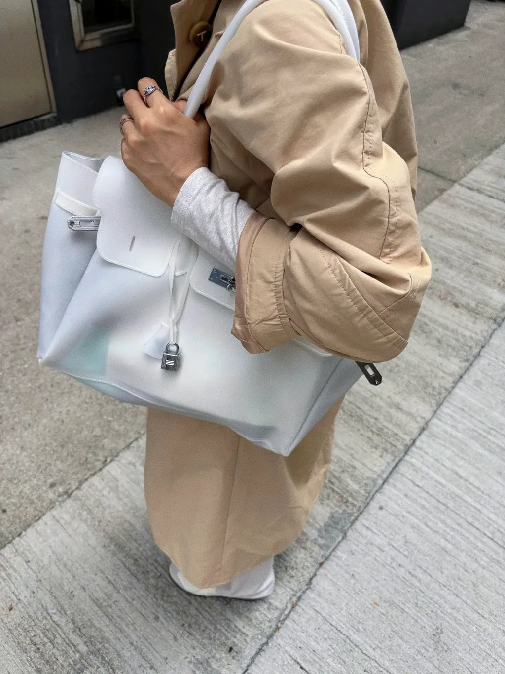 White Jelly Firkin Bag
